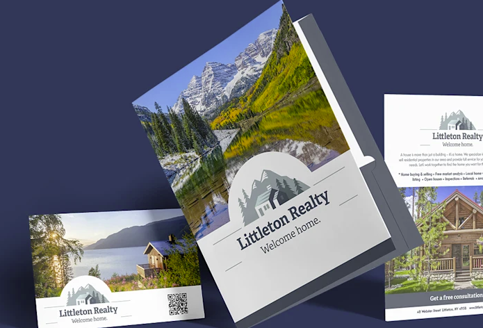 Postcards and Print Advertising